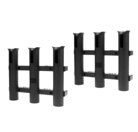 CJ CJYJ1072771 candidate — Three-Barrel Plastic Fishing Rod Holder, Fishing Rod Holder, Boat Kayak Holder