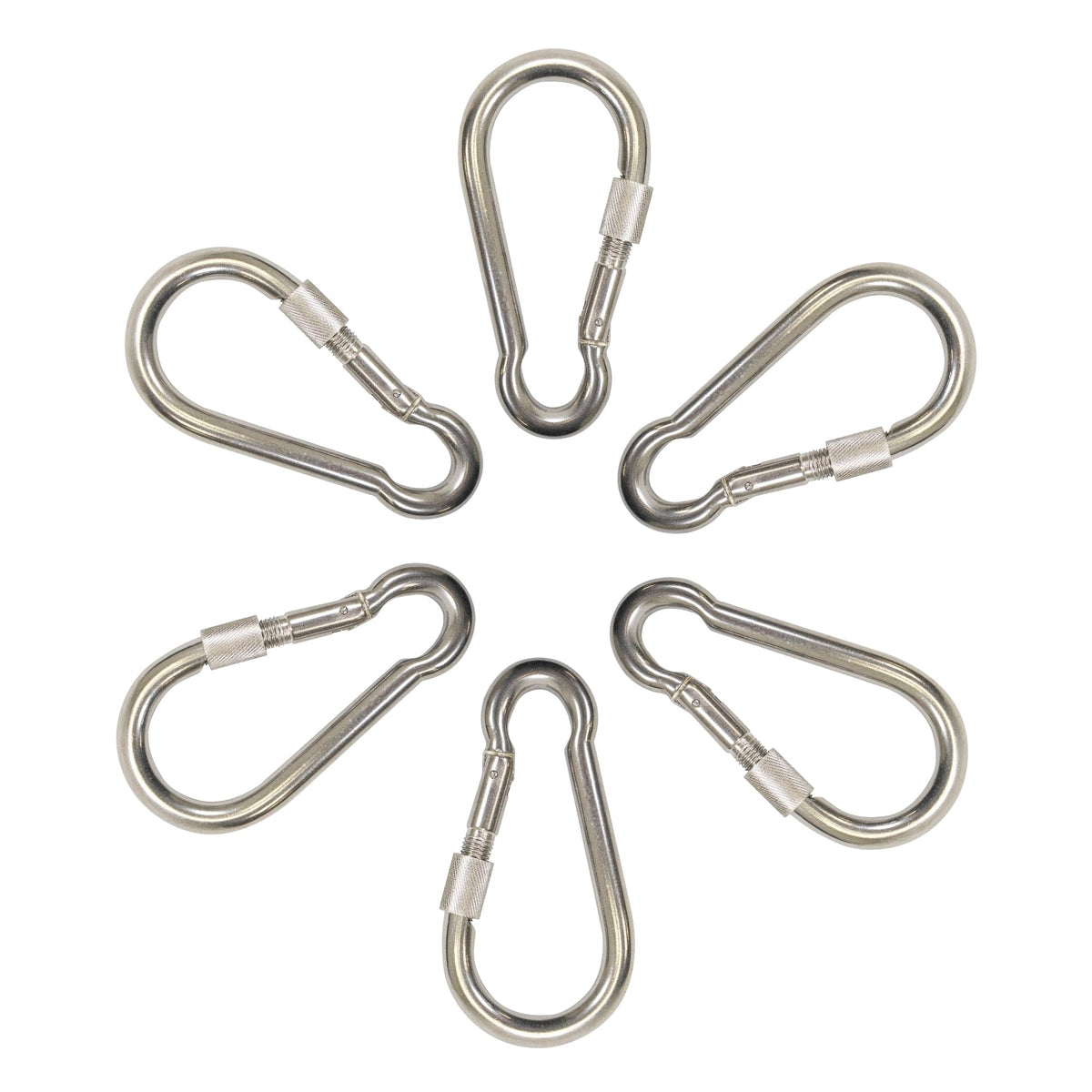 Scuba Choice Boat Marine Clip 14cm SS Snap Hook Carabiner W/ Screw 19mm Opening