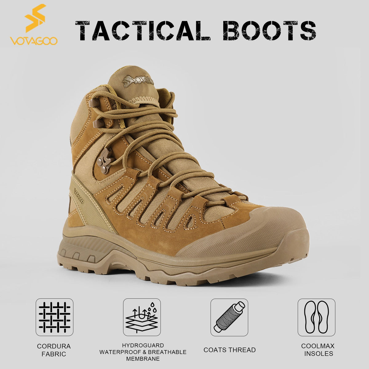 VOATGOO® Quest 4D Waterproof Shoes-1