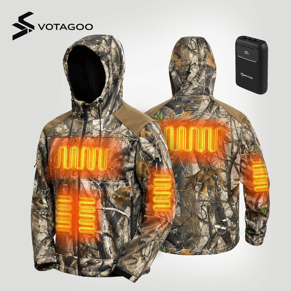 Heated Hunting Jacket for Men-0