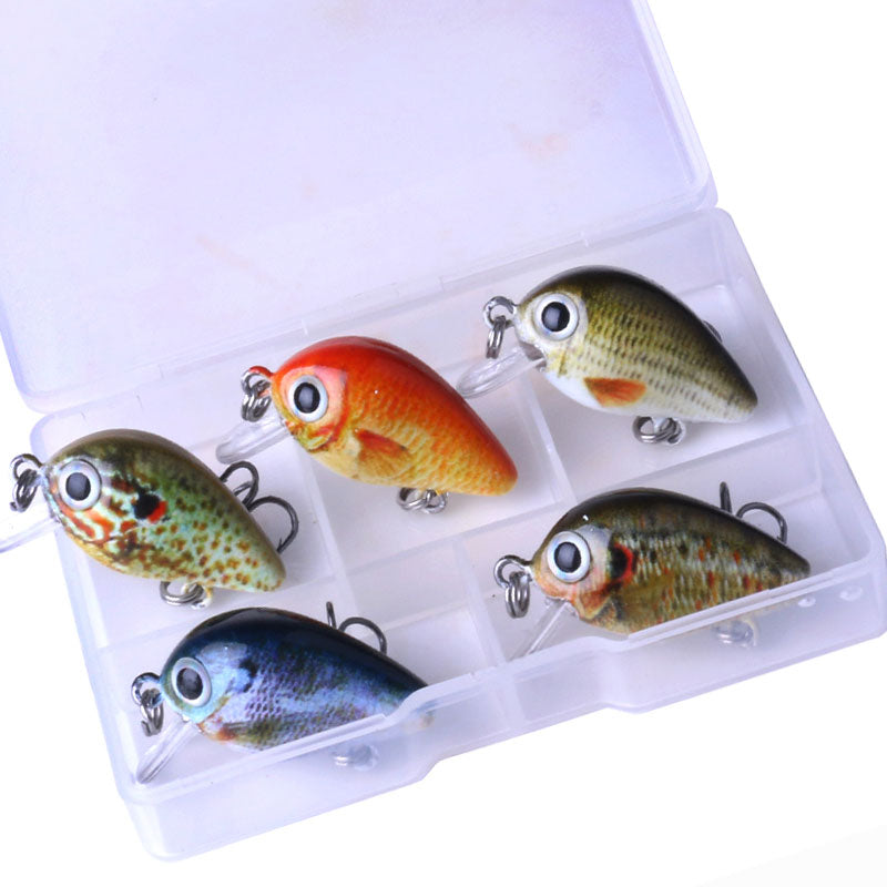 Front Range Walleye Crankbait Set (8pc) — hard-bait crank assortment for Colorado shore days