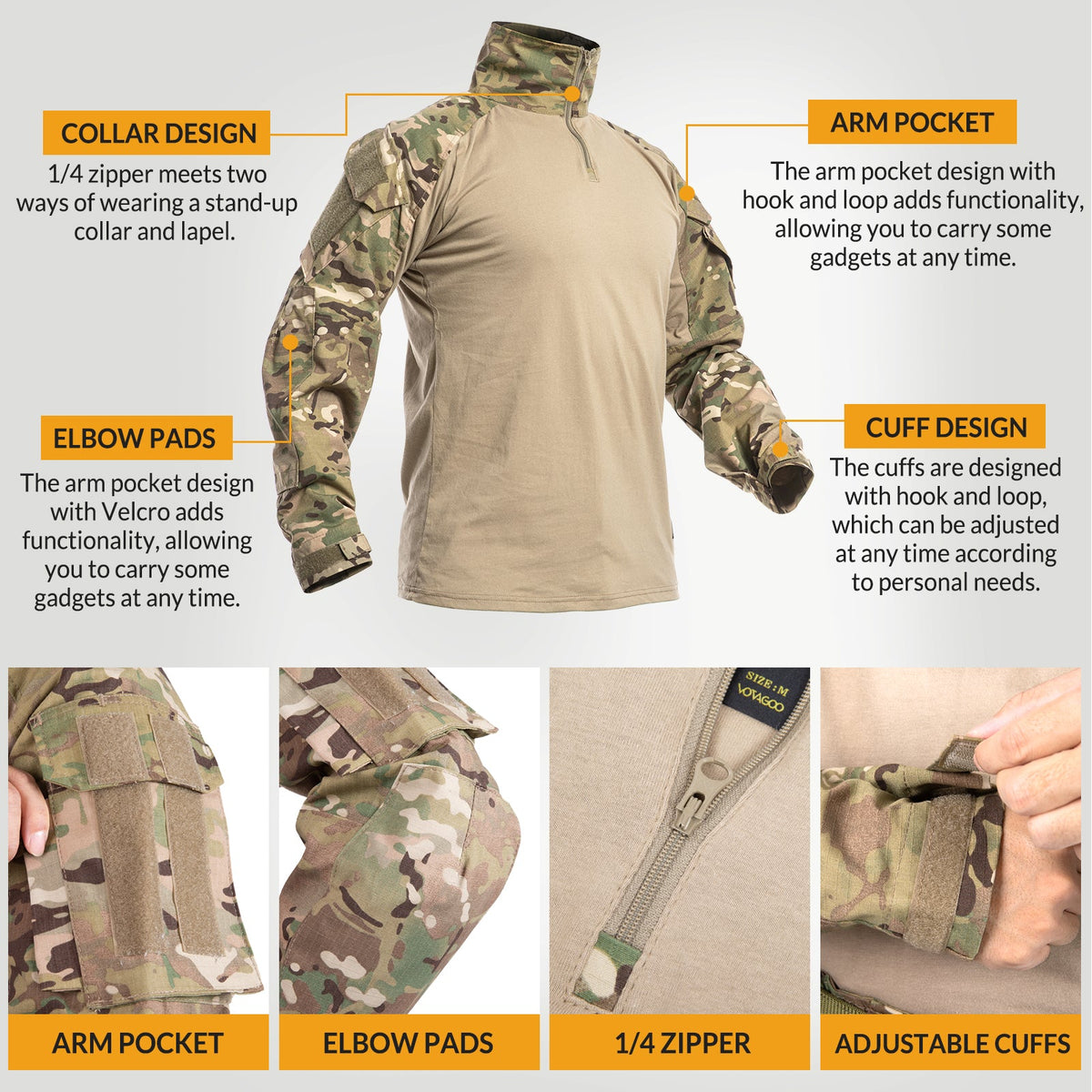 VOTAGOO® G3 Combat Uniform Set-3