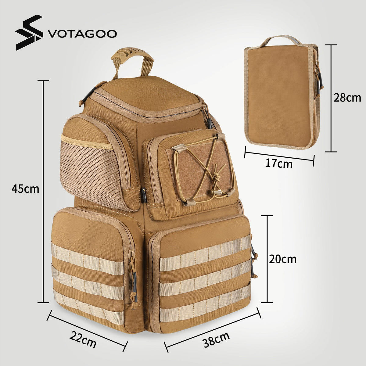 VOTAGOO® Tactical Range Backpack Version-1
