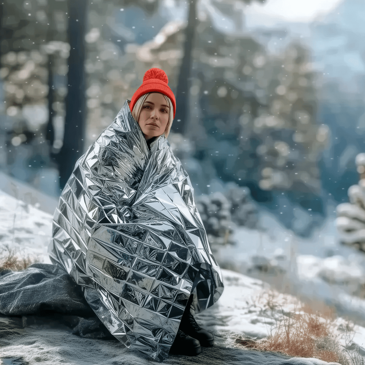 50 Pack of Emergency Blankets-4