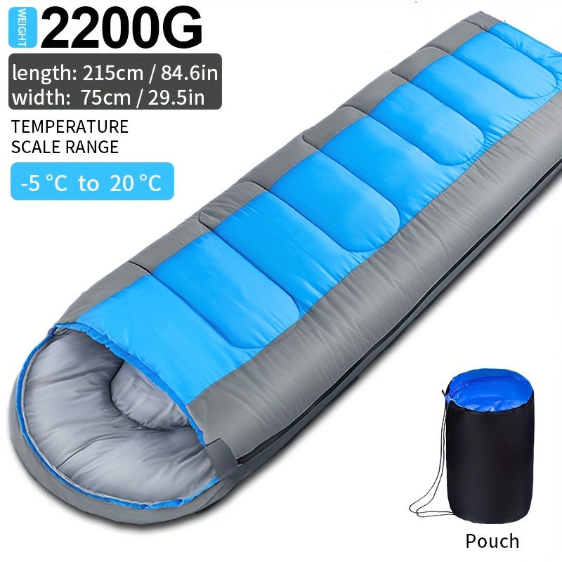 Winter Cold Insulation Sleeping Bag for Camping-3