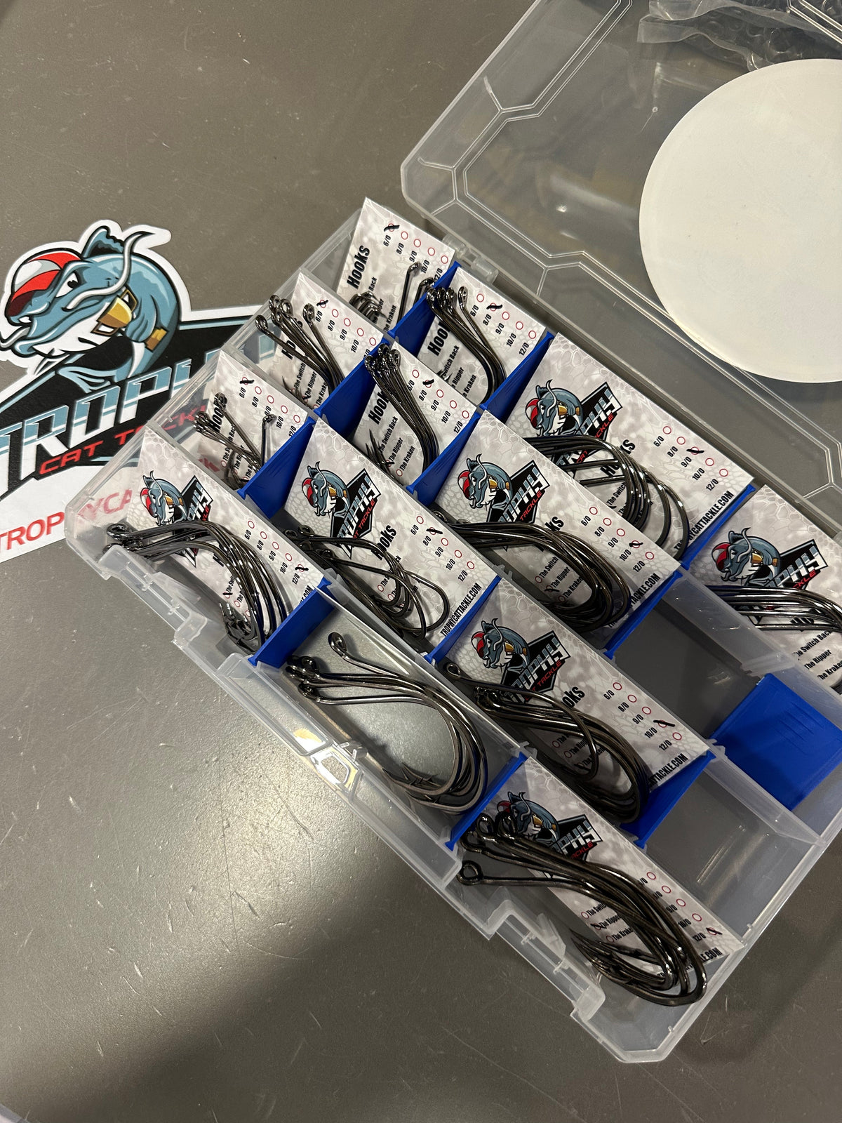 Complete Catfish Hook Box | Trophy Cat Tackle