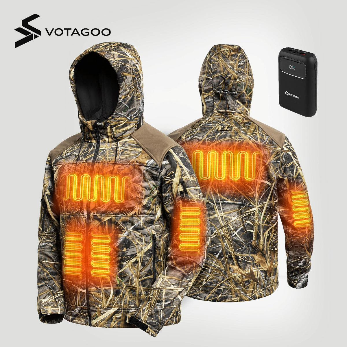 Heated Hunting Jacket for Men-5
