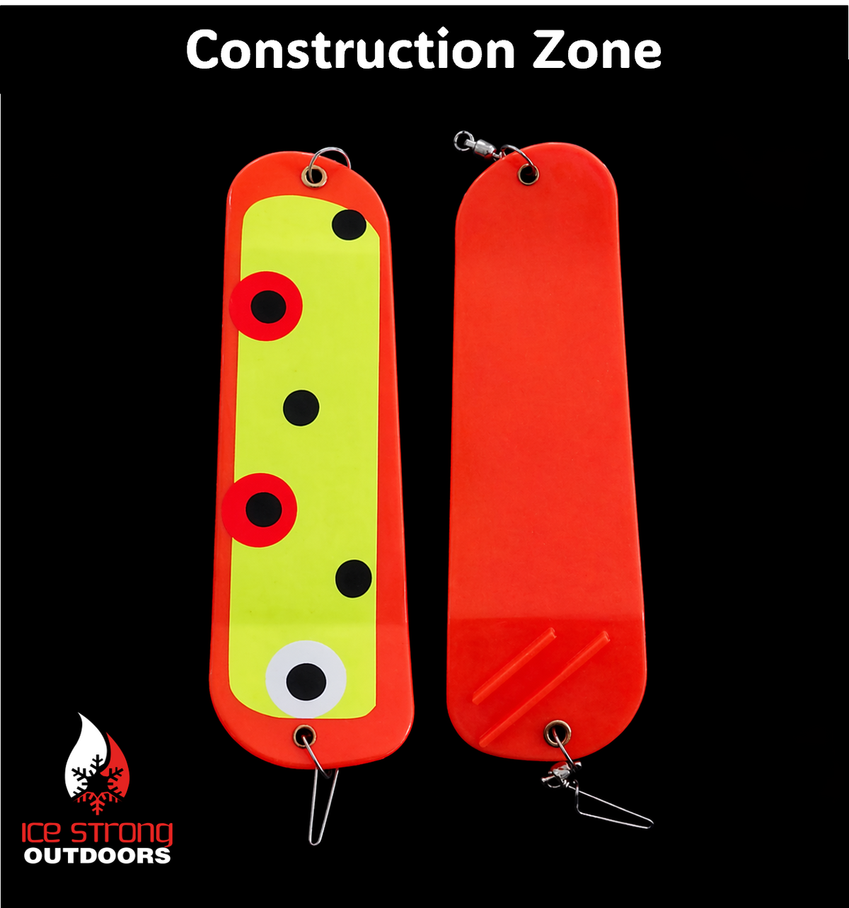 Ice Strong Outdoors - 8.5" Dual Fin Flasher Series