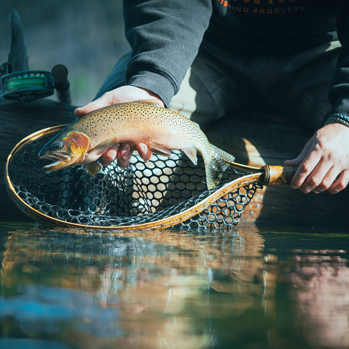 Pocket Water - Bamboo Fly Fishing Landing Net/Hand Net