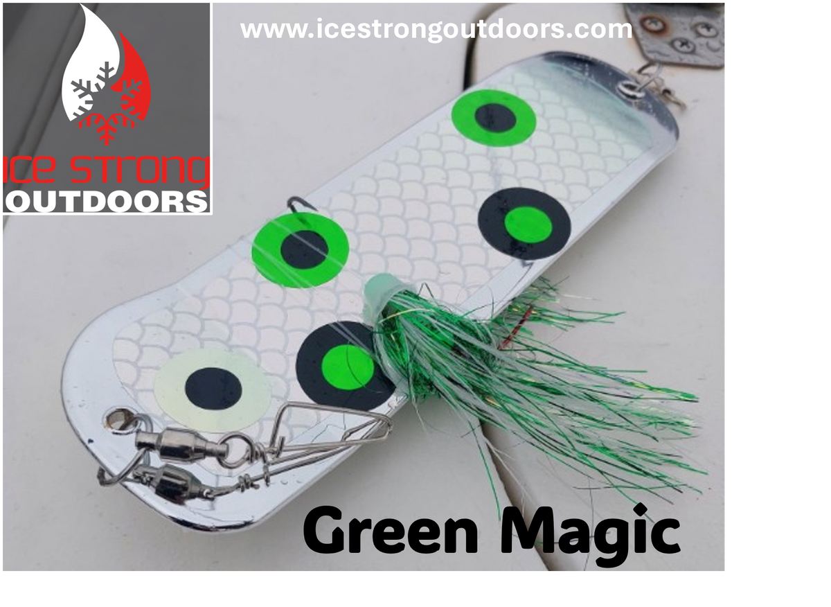Ice Strong Outdoors - 8.5" Dual Fin Flasher Series