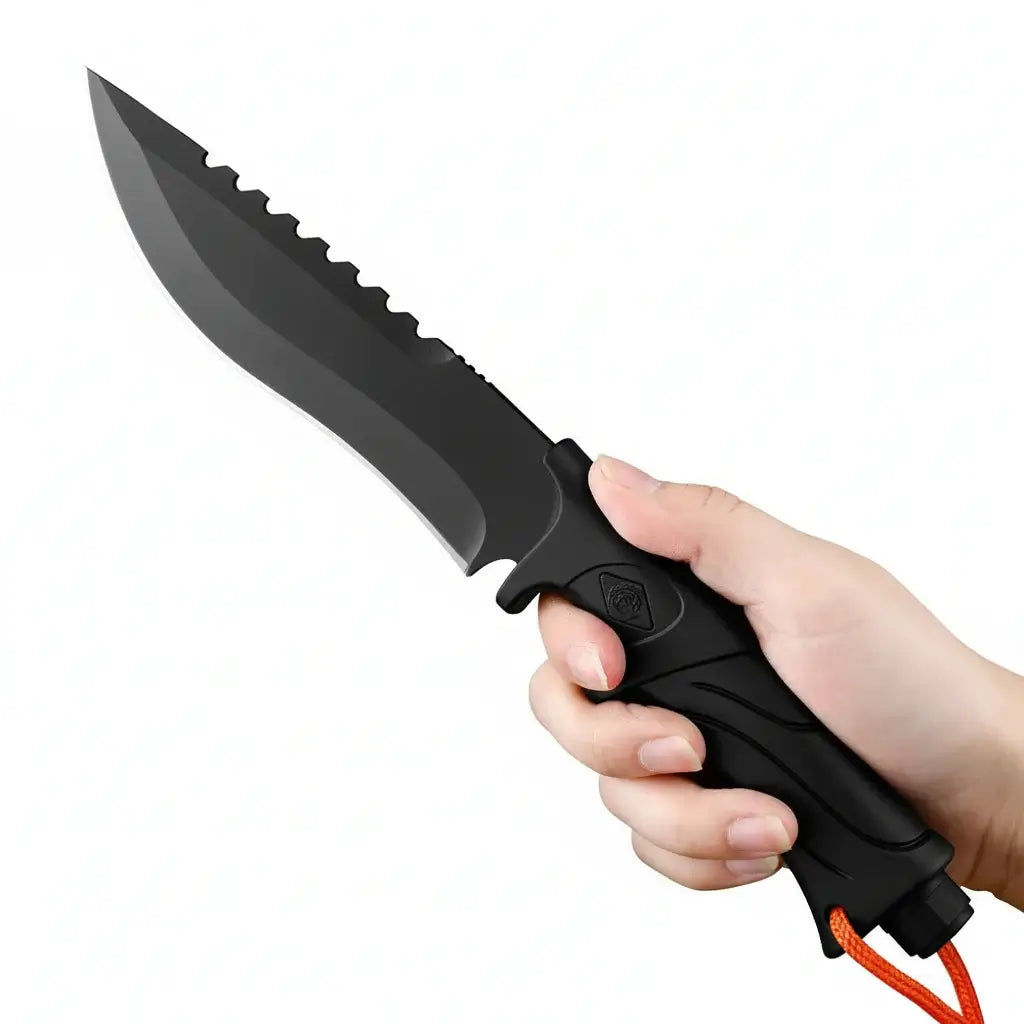 Outdoor Fixed Blade Knife – Portable Camping & Fishing Utility Knife for EDC & Hiking-2