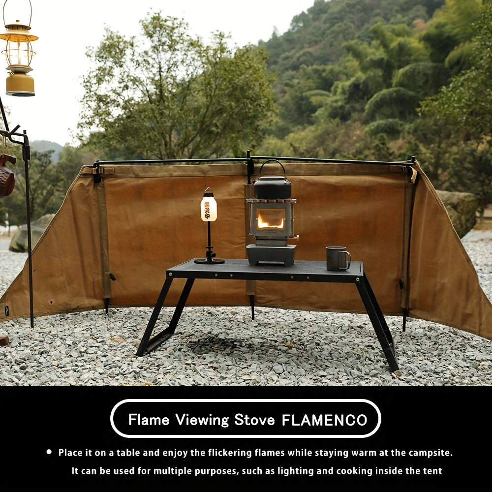 Camping Stove with Glass Window-1