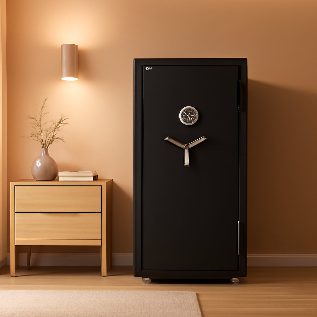 55 Inch Tall Fireproof Professional Filing Cabinet-0