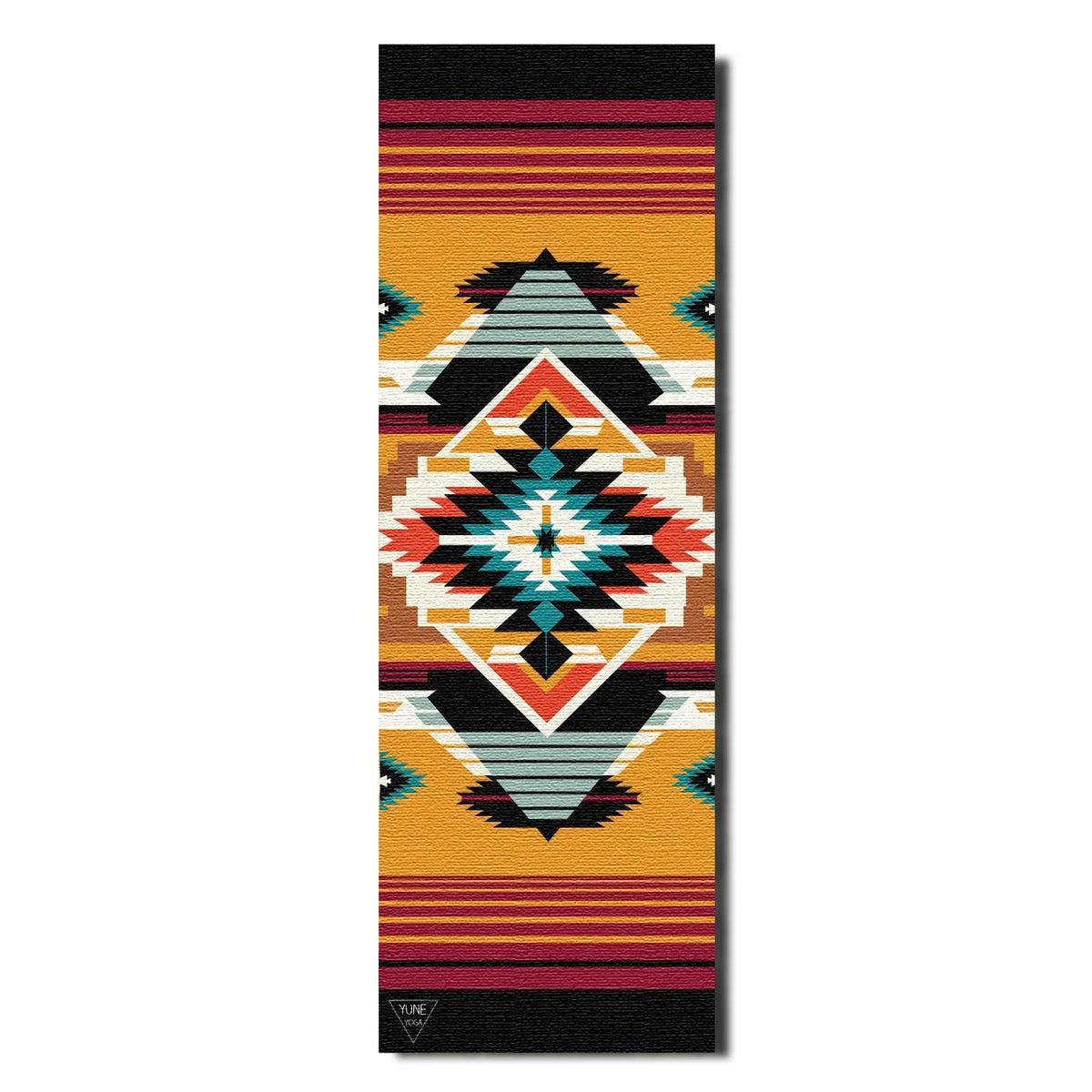 Coyote Falls Yoga Mat – 6 mm Extra Thick, Double-Sided Non-Slip, Eco-Friendly PER with UV-Printed Canyon Design | Yune Yoga-0
