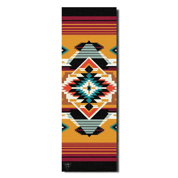 Coyote Falls Yoga Mat – 6 mm Extra Thick, Double-Sided Non-Slip, Eco-Friendly PER with UV-Printed Canyon Design | Yune Yoga-0