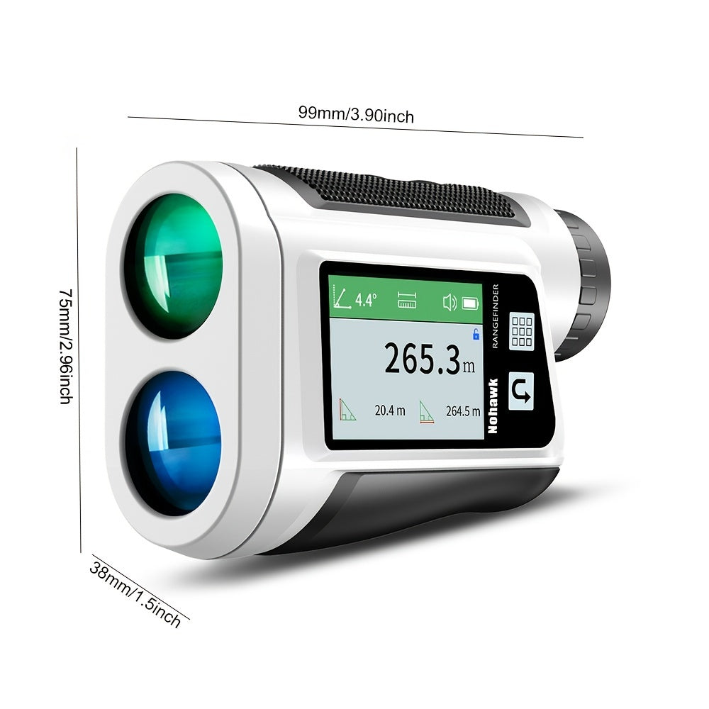 1000-Yard USB Rechargeable Laser Rangefinder-4