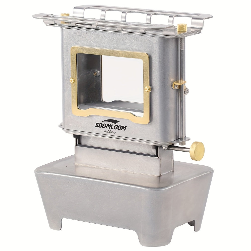 Camping Stove with Glass Window-0