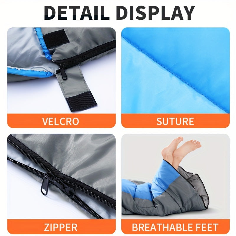 Winter Cold Insulation Sleeping Bag for Camping-2