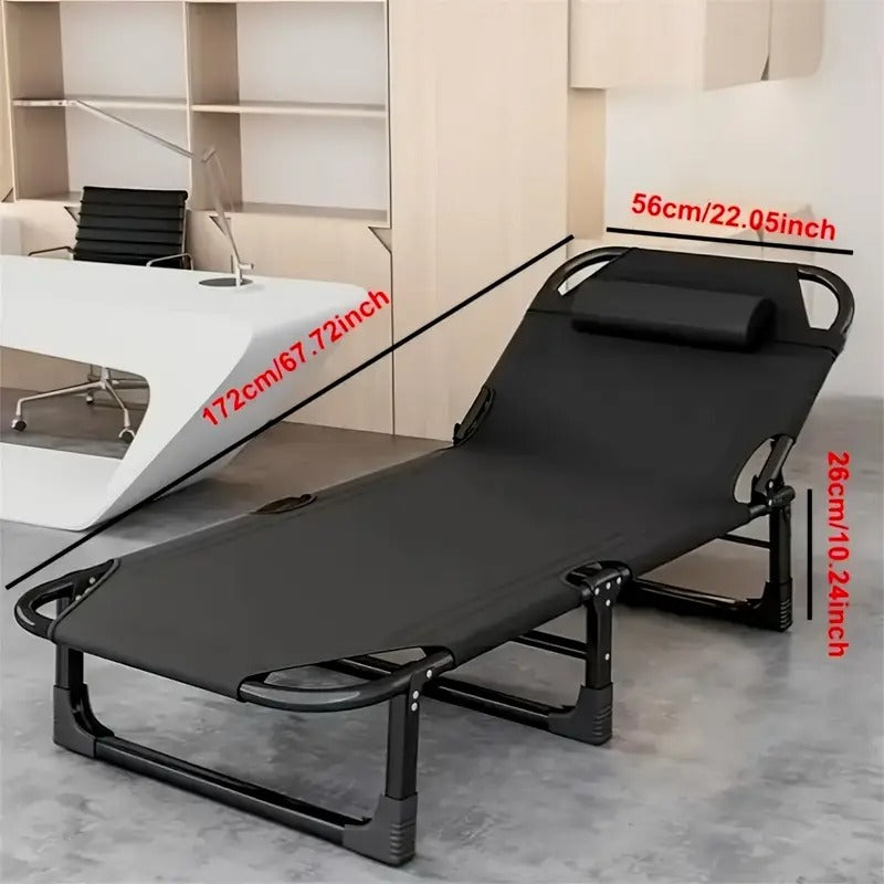 Sun Lounge Bed with Adjustable Recline-3