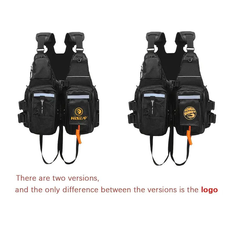 High Buoyancy Adult Life Jacket Black-3