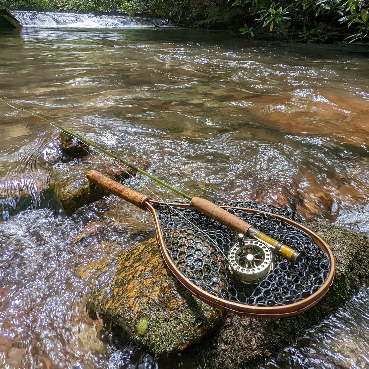 Pocket Water - Bamboo Fly Fishing Landing Net/Hand Net