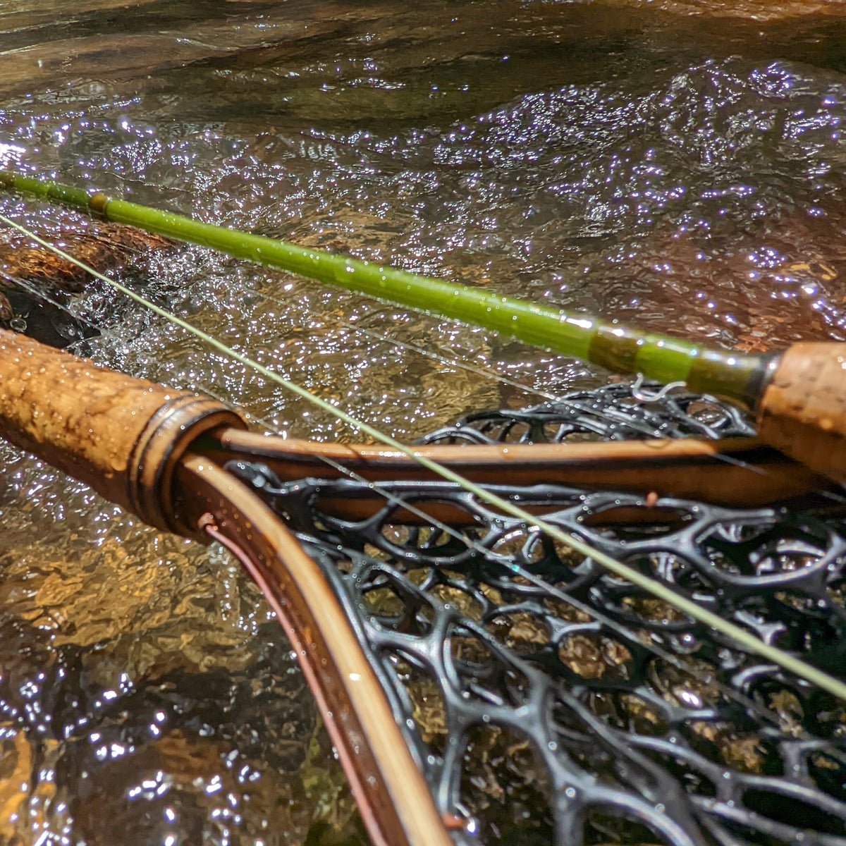 Pocket Water - Bamboo Fly Fishing Landing Net/Hand Net