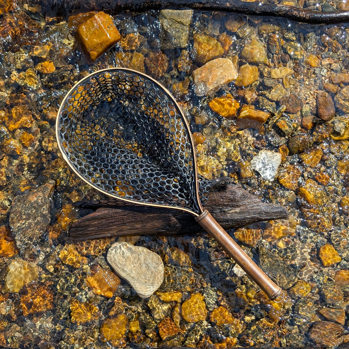Pocket Water - Bamboo Fly Fishing Landing Net/Hand Net