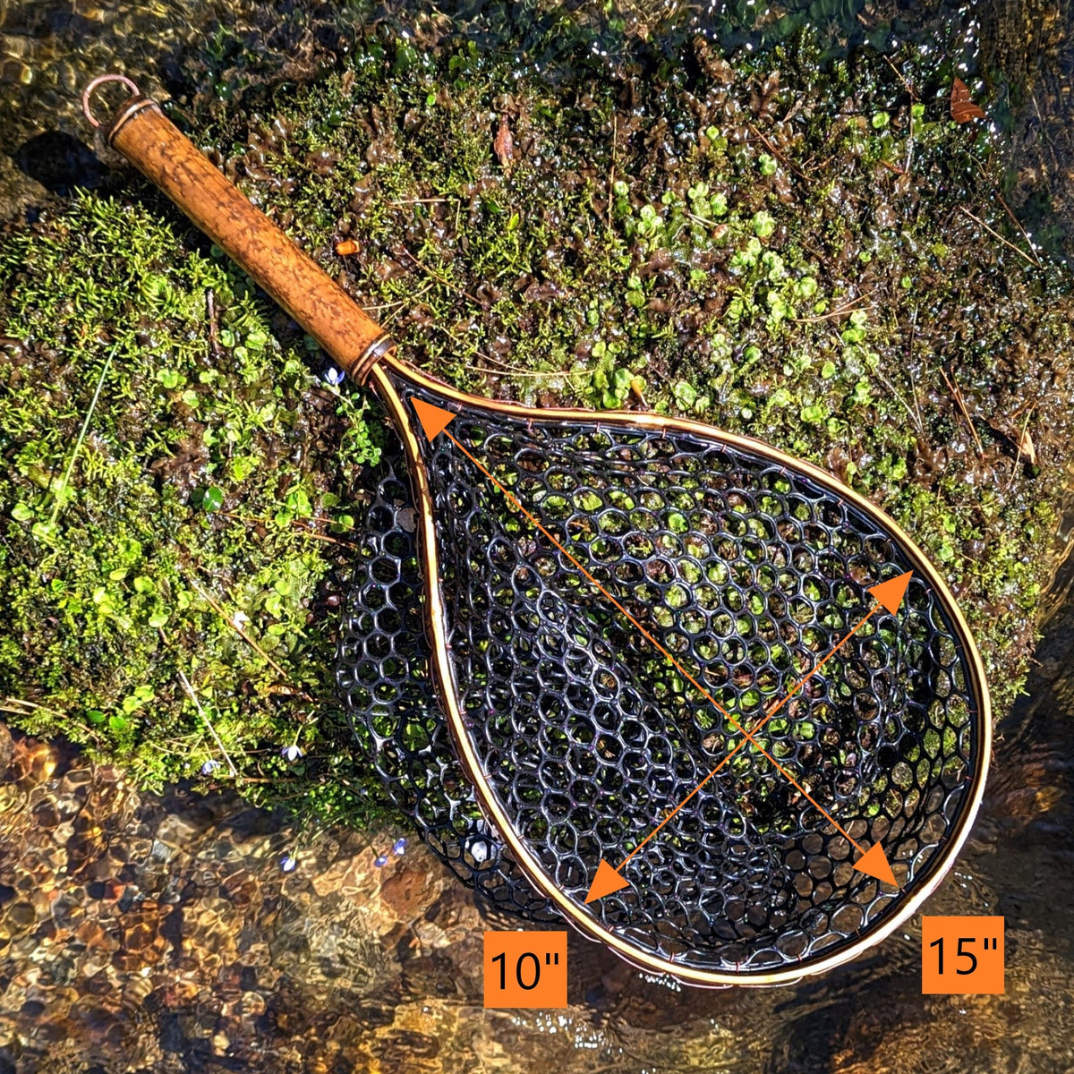 Pocket Water - Bamboo Fly Fishing Landing Net/Hand Net