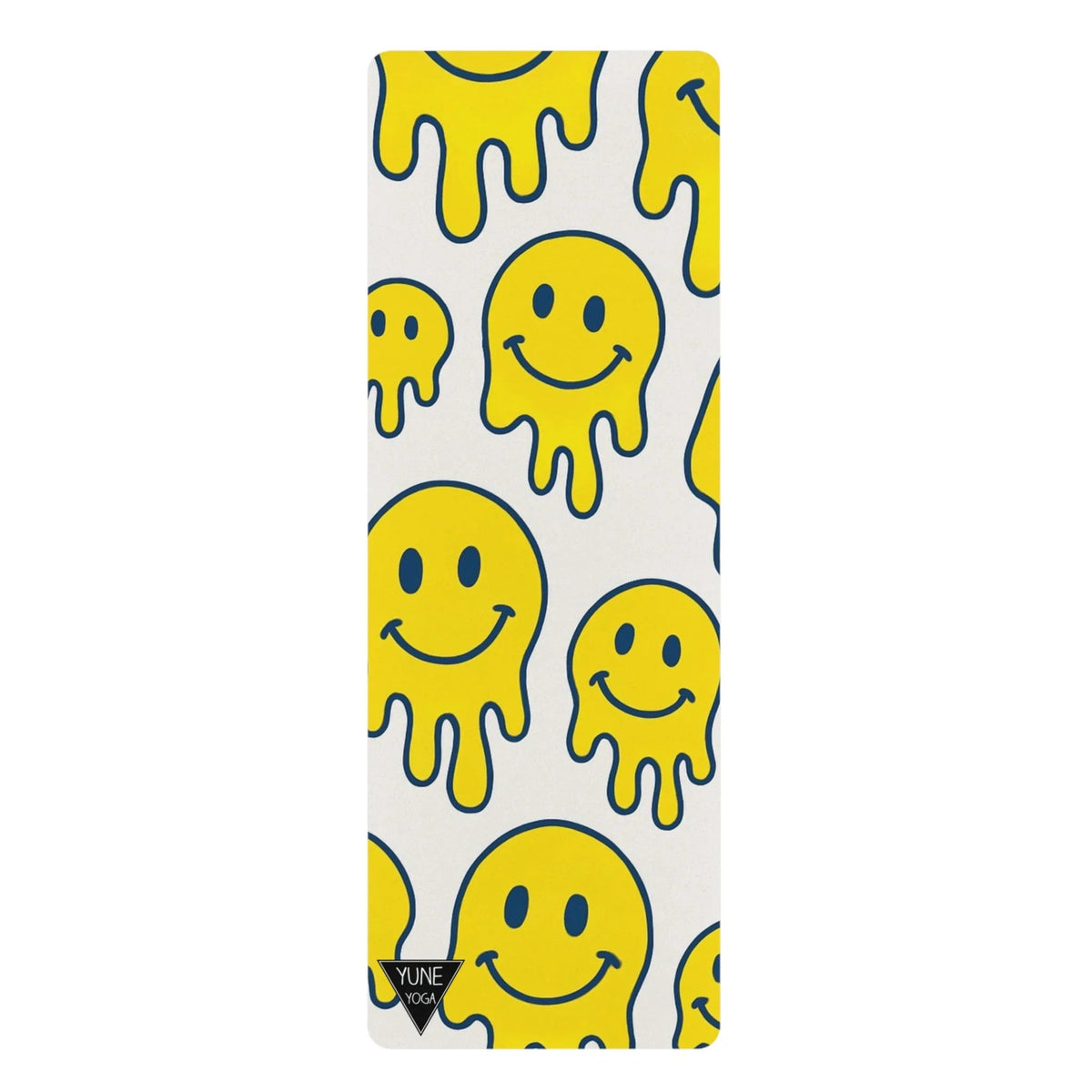 Happy Face Natural Rubber Yoga Mat-0
