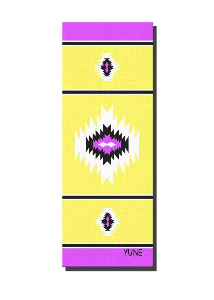 Yoga Mat | 6mm Thick | Yellow| Non-Slip | Eco Friendly | Yune Yoga | Stevie-0