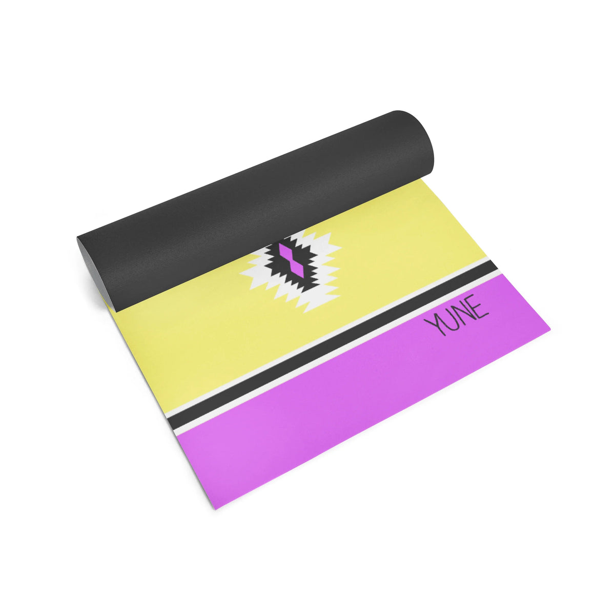 Yoga Mat | 6mm Thick | Yellow| Non-Slip | Eco Friendly | Yune Yoga | Stevie-2